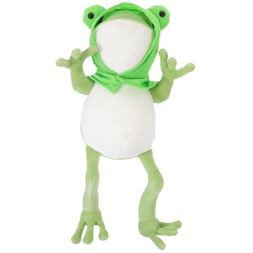 Kisangel Plüschtier Frosch Stofftier Für Heimdekor Entzückendes Plüschtier Plüschpuppe Frosch Plüschtierfigur Als Kissen Und Dekoratives Accessoire Für Bett Oder Sofa von Kisangel