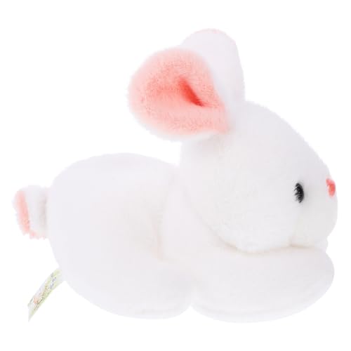 Kisangel Weiches Plüschtier Hase Kuscheliges Kaninchen Kreatives Design PP Baumwolle Gefüllt Niedliches Dekorationskuscheltier für Kinderzimmer und Zuhause von Kisangel