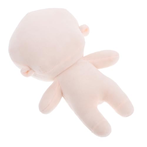 Kisangel Weiches Stofftier Glatte Oberfläche Plüschpuppe aus Kurzplüsch PP Baumwolle Vielseitige DIY Puppe für Kleinkinder und Kinderzimmer Farbecht und Angenehm von Kisangel