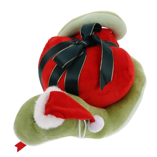 Kisangel Weihnachtsschlangenpuppe Schlangenspielzeug Ausgestopfte Schlangen Gefälschte Schlange Requisite Schlangen Schlange Stofftier Großes Stofftier Schlange Reptilienspielzeug Große von Kisangel