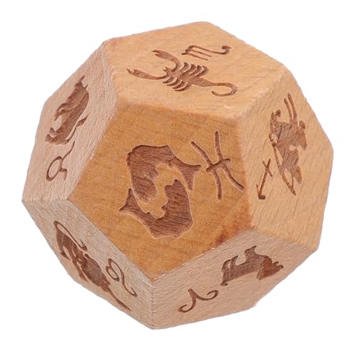Kisangel Weissagungswürfel aus Holz Spieleprop Kleine Würfel Requisiten Zubehör Würfel mehrseitige Würfel polyedrische Konstellationswürfel Weissagungswerkzeuge hölzern Kisangel Weissagungswürfel aus Holz Spieleprop Kleine Würfel Requisiten Zubehör Würfel mehrseitige Würfel polyedrische Konstellationswürfel Weissagungswerkzeuge hölzern von Kisangel