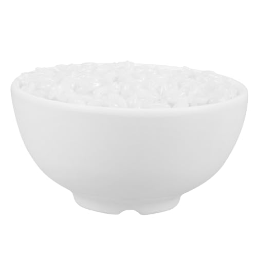 Kisangel Weißes Reismodell Realistisches Essen Gefälschter Reis Weißer Reis Gefälschtes Essen Realistisches Reismodell Gefälschtes Aus Gekochtem Reis Wohnkultur PVC Kisangel Weißes Reismodell Realistisches Essen Gefälschter Reis Weißer Reis Gefälschtes Essen Realistisches Reismodell Gefälschtes Aus Gekochtem Reis Wohnkultur PVC von Kisangel