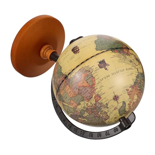 Kisangel Weltkugel Mit Ständer Für Schreibtisch Bürokugel Detaillierter -dekor Retro-Kleiner Für Arbeitszimmer Und Wohnzimmer Schreibtisch-weltkugel Kisangel Weltkugel Mit Ständer Für Schreibtisch Bürokugel Detaillierter -dekor Retro-Kleiner Für Arbeitszimmer Und Wohnzimmer Schreibtisch-weltkugel von Kisangel