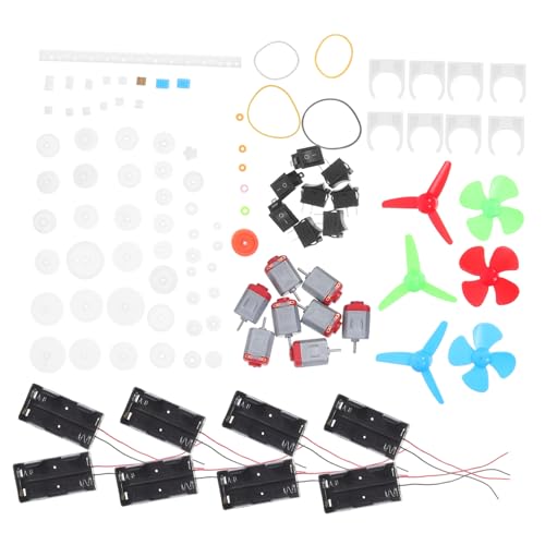 Kisangel Wissenschaftliche Teile Für Klassenzimmerräder – Konstruktionsspielzeugmotoren Kunststoffpropelleraktivitäten Physikexperiment Getriebemotor Mit Bildung Elektrowissenschaft von Kisangel
