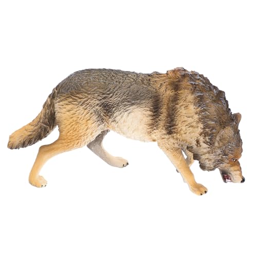 Kisangel Wolf Figur Realistische Wildtier Deko Kognitives Wolf Modell Für Pädagogisches Kreative Wolfsform Für Schreibtisch Und Zimmergestaltung Kisangel Wolf Figur Realistische Wildtier Deko Kognitives Wolf Modell Für Pädagogisches Kreative Wolfsform Für Schreibtisch Und Zimmergestaltung von Kisangel
