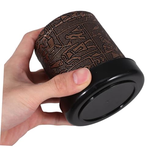 Kisangel Würfelbecher mit Geräuschdämpfung aus Rotem Samt und Leder Kleine Würfel Stabiler Sockel Würfel Shaker für Party Bar und Familienspiele Langlebiges Spielzubehör Kisangel Würfelbecher mit Geräuschdämpfung aus Rotem Samt und Leder Kleine Würfel Stabiler Sockel Würfel Shaker für Party Bar und Familienspiele Langlebiges Spielzubehör von Kisangel