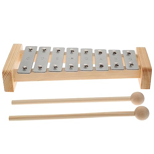 Kisangel Xylophon aus Musikinstrument für Musikalische Früherziehung Töne Leuchtende Farben Kreativität und Rhythmusgefühl für Kleinkinder von Kisangel
