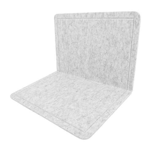 Kisangel Zubehör für Puzzlebretter Puzzle-Filzbrett Puzzle-Tablett Puzzle-Filzplatte Puzzle-Brett Puzzleförmiges Filzbrett Puzzle-Halter gefühlt Grey von Kisangel