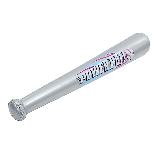 Kisangel aufblasbarer Baseballschläger für kinderspielzeug Party Dekoration Beliebtes Dekorationen Fledermäuse Stockmodell aufblasbarer Stock PVC Grey von Kisangel