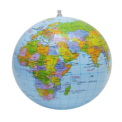 Kisangel aufblasbarer Globe Decor aufblasbare PVC-Spielzeuge Globe Toy für das Lernen von Kindern Kugeln in Kugelform kugelförmiger Wasserball Kinderspielzeug Lehrspielzeug Kisangel aufblasbarer Globe Decor aufblasbare PVC-Spielzeuge Globe Toy für das Lernen von Kindern Kugeln in Kugelform kugelförmiger Wasserball Kinderspielzeug Lehrspielzeug von Kisangel