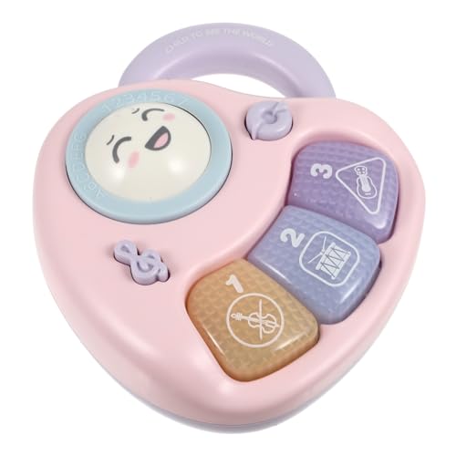 Kisangel elektronisches Orgelspielzeug Musikalisches Musikspielzeug Elektronische Tastatur mit DREI Tasten für Musikinstrumente für Kleinkinder -Instrumente Abs Rosa Kisangel elektronisches Orgelspielzeug Musikalisches Musikspielzeug Elektronische Tastatur mit DREI Tasten für Musikinstrumente für Kleinkinder -Instrumente Abs Rosa von Kisangel