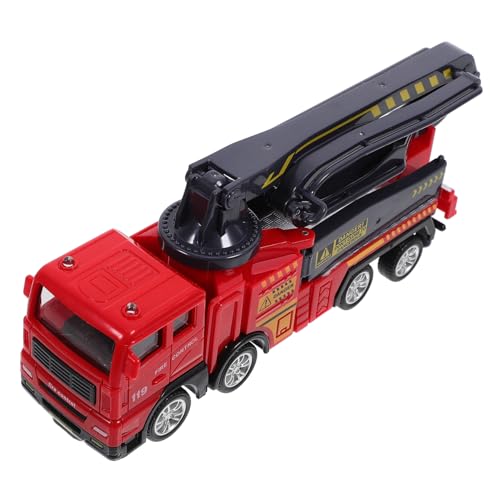 Kisangel entzückendes LKW- Auto für Feuerwehrfahrzeug Fahrzeug sandspielzeug kleines LKW- Kinderspielzeug Metall von Kisangel