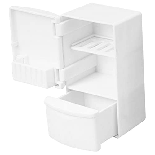 Kisangel künstliche Blume Mini Kühlschrank Puppenhaus Gefrierschrank Puppenhausmöbel Zubehör im Maßstab 1:12 kinderküche Kitchen for Puppenküche Gefrierspielzeug Plastik Weiß Kisangel künstliche Blume Mini Kühlschrank Puppenhaus Gefrierschrank Puppenhausmöbel Zubehör im Maßstab 1:12 kinderküche Kitchen for Puppenküche Gefrierspielzeug Plastik Weiß von Kisangel