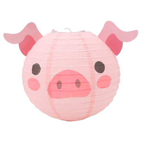 Kisangel tierische Laterne Dekorationen mit Stütze Karikatur Klassenzimmer klein LED Laternendekoration für Party-Papierlaterne dekorative hängende Laterne Eisen Rosa Kisangel tierische Laterne Dekorationen mit Stütze Karikatur Klassenzimmer klein LED Laternendekoration für Party-Papierlaterne dekorative hängende Laterne Eisen Rosa von Kisangel