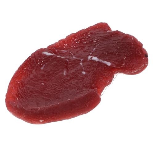 Lebensechtes Rindersteak Modell aus Kunstmaterial Dekorative Fleischattrappe für Fotografie Restaurant Requisite für Ausstellungen und Kreative Projekte von Kisangel