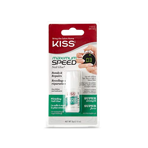 Kiss Maximum Speed Nail Glue 3ml BK135 von KISS