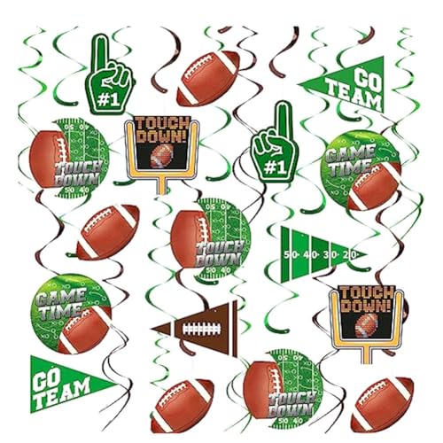 Kissmii 30-Teiliges Partyzubehör für Fußball-Geburtstagsfeier, Fußball-Spieltag-Partyzubehör Kissmii 30-Teiliges Partyzubehör für Fußball-Geburtstagsfeier, Fußball-Spieltag-Partyzubehör von Kissmii