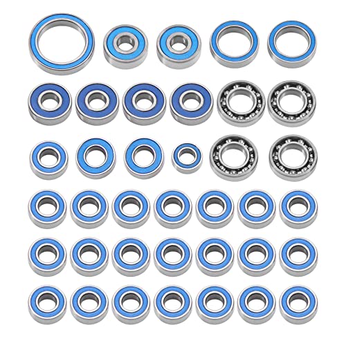 Kissmii 38PCS Gummiversiegeltes Kugellager-Kit für Axial SCX10 III AXI03007 1/10 RC Crawler Car Upgrades Teile ZubehöR Kissmii 38PCS Gummiversiegeltes Kugellager-Kit für Axial SCX10 III AXI03007 1/10 RC Crawler Car Upgrades Teile ZubehöR von Kissmii