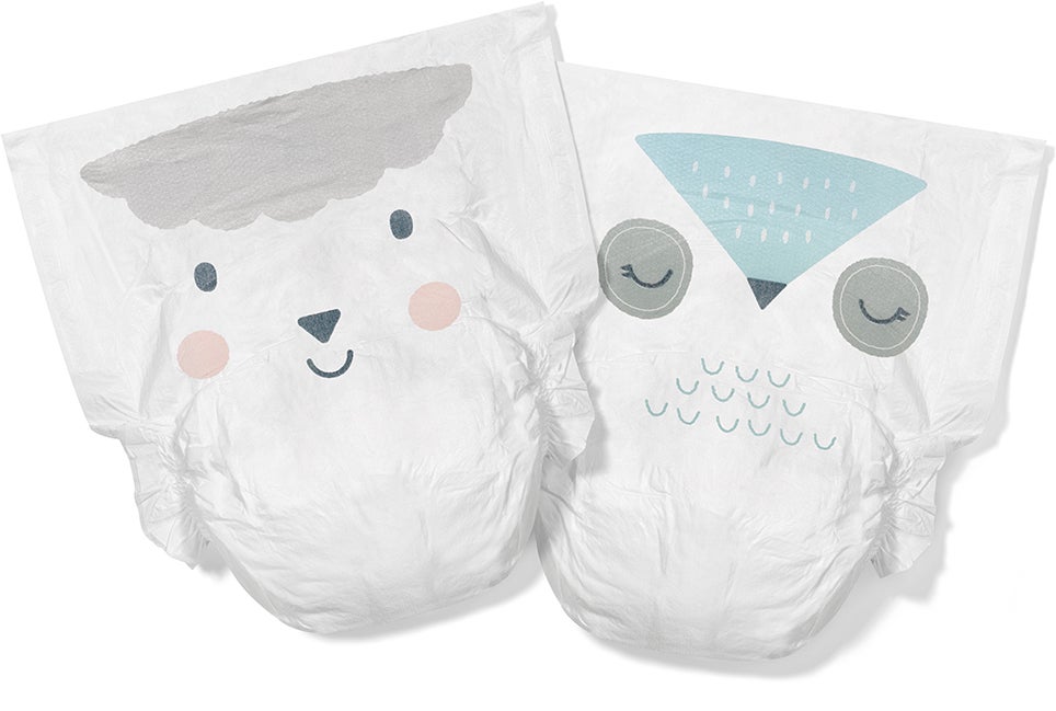 Kit &  Kin Eco Windeln Größe 1 2–5 kg 38er-Pack von Kit & Kin