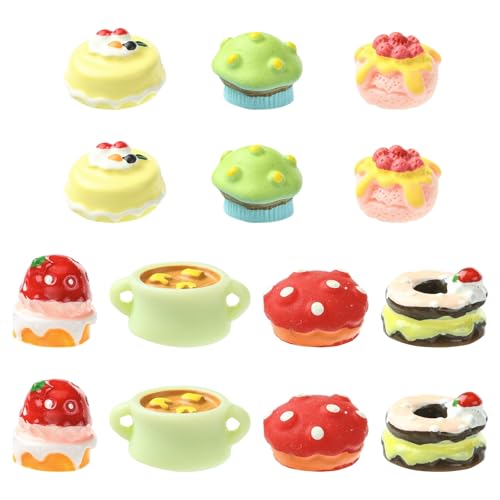 KitBeads 35 Stück 7 Stile Backen Lebensmittel Figuren Cupcake Donut Suppe Harz Miniaturfiguren für Handwerk Zuhause Schreibtisch Auto Dekoration Zubehör KitBeads 35 Stück 7 Stile Backen Lebensmittel Figuren Cupcake Donut Suppe Harz Miniaturfiguren für Handwerk Zuhause Schreibtisch Auto Dekoration Zubehör von KitBeads