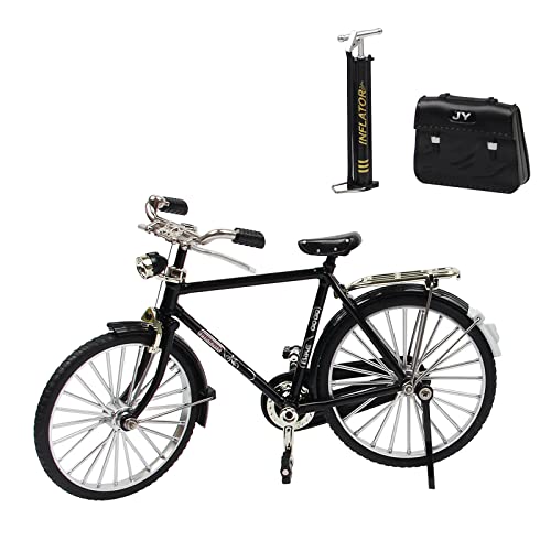 Kitchnexus Fahrrad Modell Miniatur Deko Finger, Geschenk zum Geburtstag, für Kind, im Büro, Wohnzimmer, Tischdeko, Schwarz(19.5×11.6cm Kitchnexus Fahrrad Modell Miniatur Deko Finger, Geschenk zum Geburtstag, für Kind, im Büro, Wohnzimmer, Tischdeko, Schwarz(19.5×11.6cm von Kitchnexus