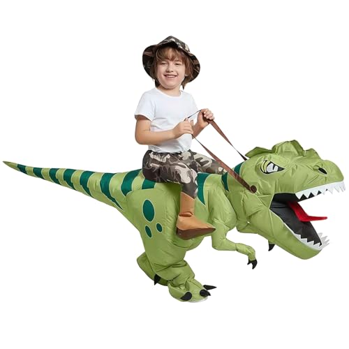 Aufblasbares Dinosaurier-Kostüm, Cartoon-Kinder aufblasbares Raptor-Kostüm, Kinder-Kostüm, kreatives Aufsitz-Outfit, Outfit für Halloween, Karneval, Weihnachten, Schulaufführungen, Cosplay Aufblasbares Dinosaurier-Kostüm, Cartoon-Kinder aufblasbares Raptor-Kostüm, Kinder-Kostüm, kreatives Aufsitz-Outfit, Outfit für Halloween, Karneval, Weihnachten, Schulaufführungen, Cosplay von Kitimi