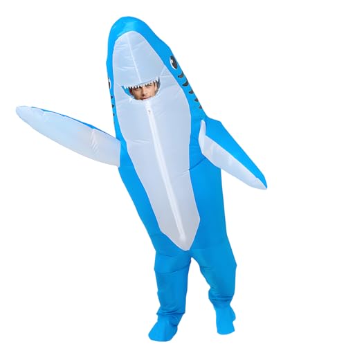 Kitimi Aufblasbares Haifischkostüm, Erwachsene Hai Halloween Kostüme, Männer Frauen Niedlich Blow Up Outfit, Lustige Verkleidung Party Outfit für Halloween Karneval Cosplay Kitimi Aufblasbares Haifischkostüm, Erwachsene Hai Halloween Kostüme, Männer Frauen Niedlich Blow Up Outfit, Lustige Verkleidung Party Outfit für Halloween Karneval Cosplay von Kitimi