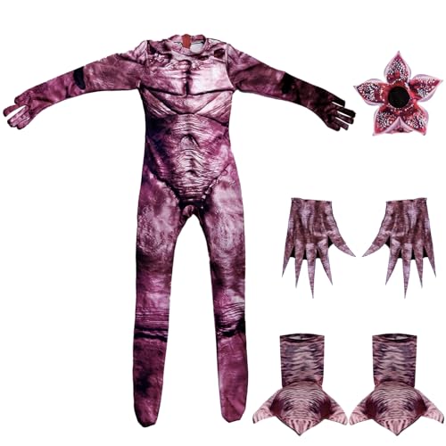 Kitimi Demo Gorgon-Kostüm für Jungen, gruseliger Blumenmonster-Overall mit Handschuhen und Fußabdeckungen, Schwammstoff, Cosplay, Karneval, Halloween, Cosplay, für Jungen von 5–12 Jahren Kitimi Demo Gorgon-Kostüm für Jungen, gruseliger Blumenmonster-Overall mit Handschuhen und Fußabdeckungen, Schwammstoff, Cosplay, Karneval, Halloween, Cosplay, für Jungen von 5–12 Jahren von Kitimi