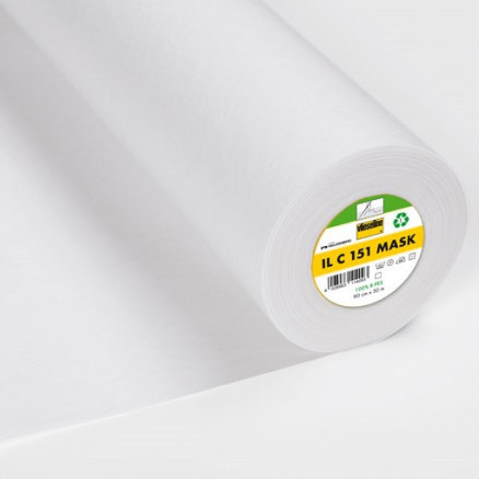 Freudenberg Vliesstoff Liner ohne Kleber/Einlagen ILC 151 90cm Weiß - 10m von Kits