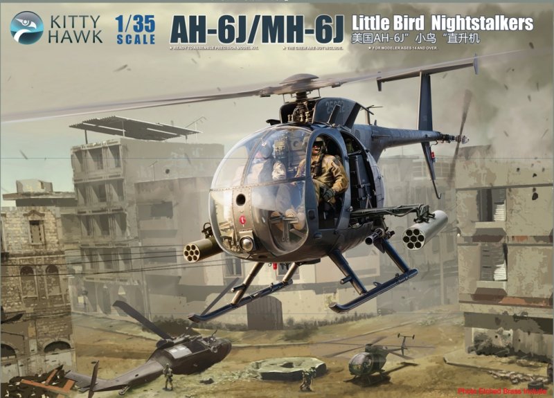 AH-6J/MH-6J Little Bird Nightstalkers von Kitty Hawk