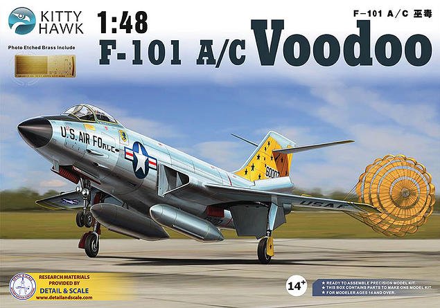 F-101 A/C Voodoo von Kitty Hawk