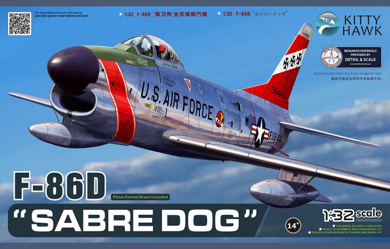 F-86D Sabre Dog von Kitty Hawk