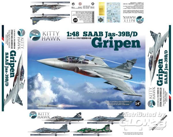 JAS 39B7D Gripen von Kitty Hawk
