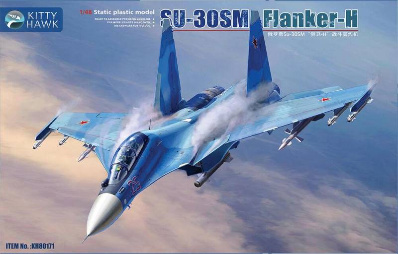 SU-30SM Flanker-H SU-30SM Flanker-H von Kitty Hawk