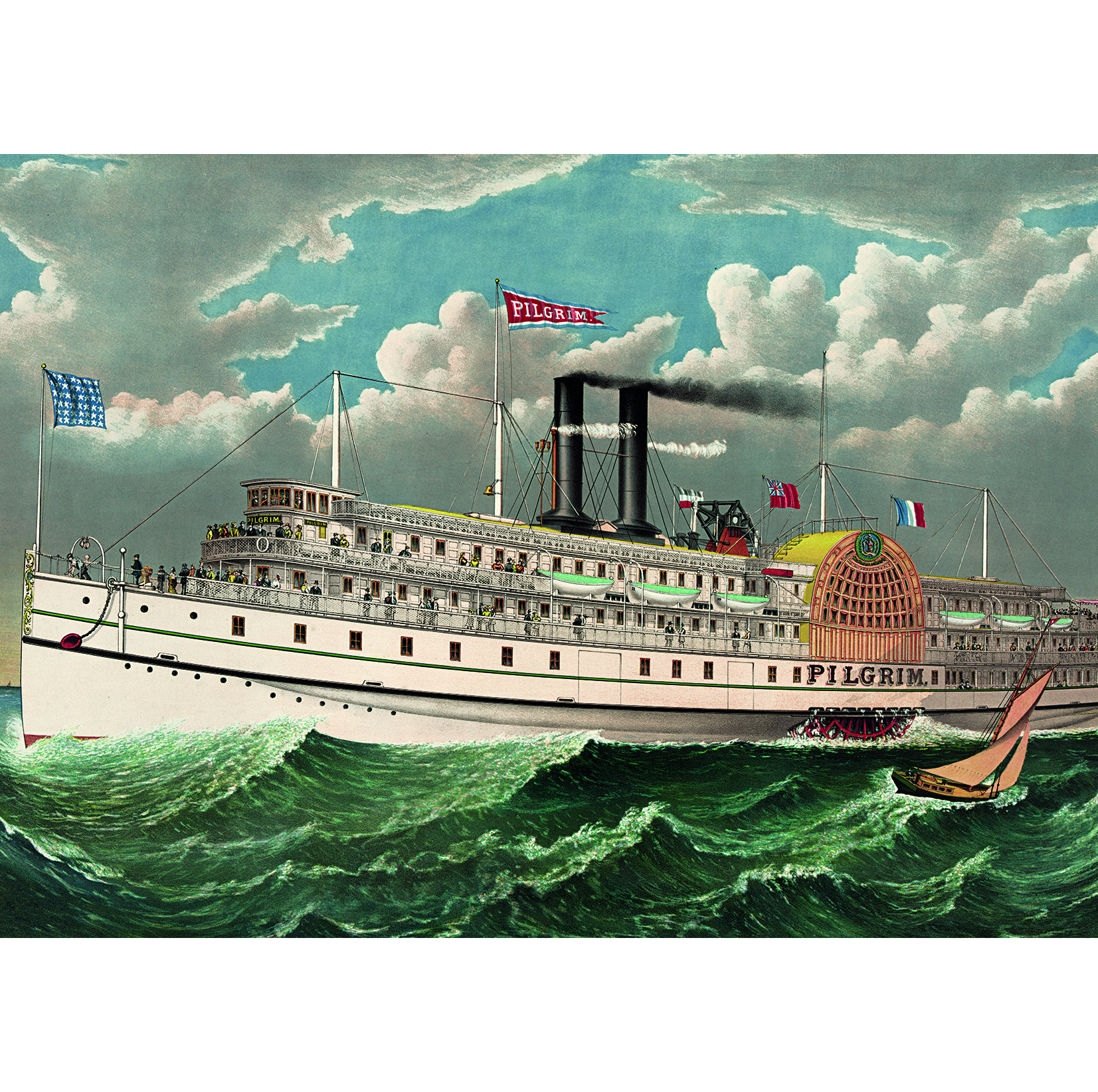 Kiub Boot 1000 Teile Puzzle Kiub-90095 Kiub Boot 1000 Teile Puzzle Kiub-90095 von Kiub