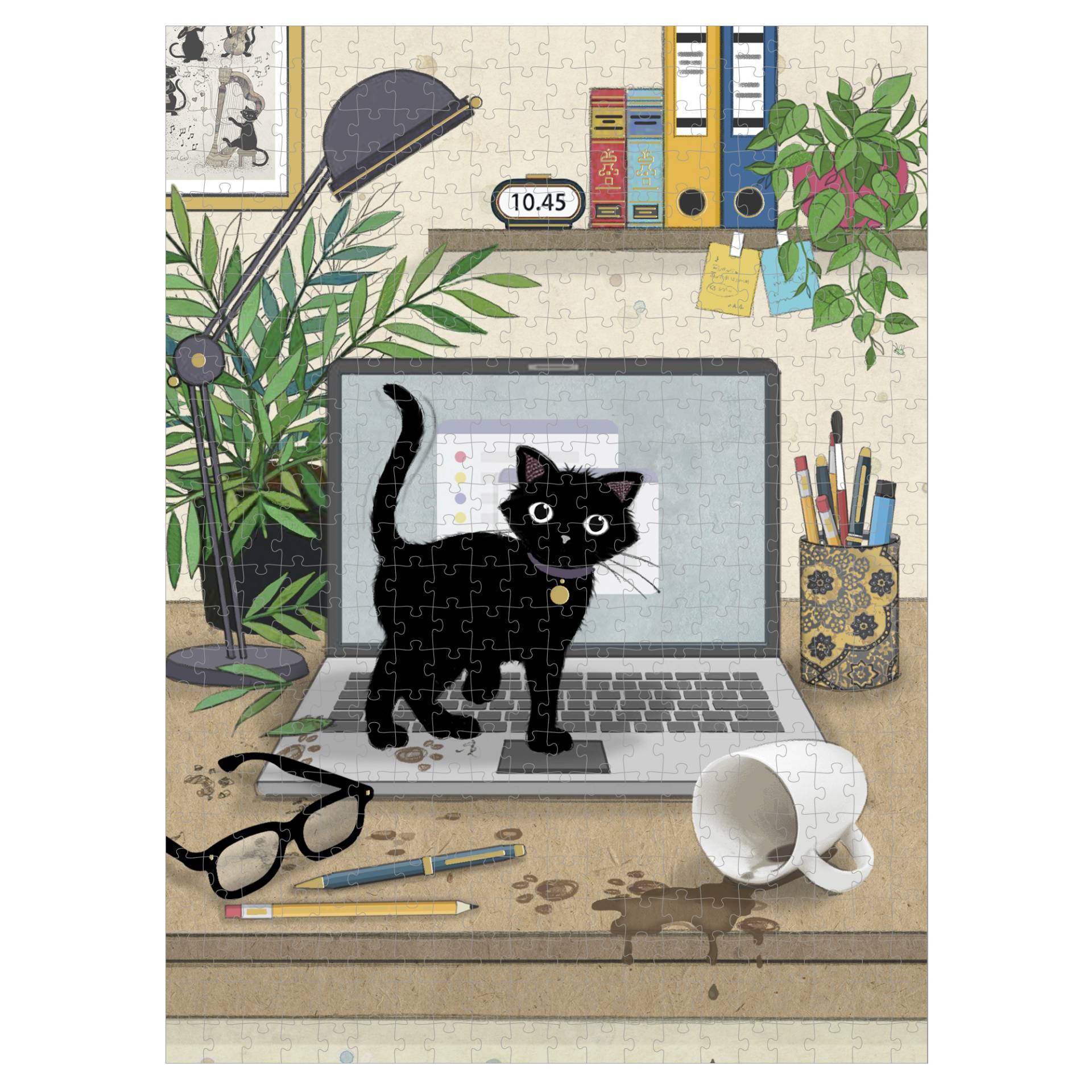 Kiub Bug Art Kitten Computer 500 Teile Puzzle Kiub-80090 Kiub Bug Art Kitten Computer 500 Teile Puzzle Kiub-80090 von Kiub