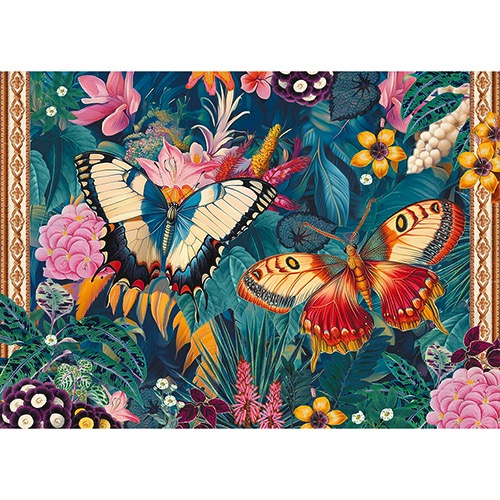Kiub Schmetterlinge 1000 Teile Puzzle Kiub-90102 von Kiub