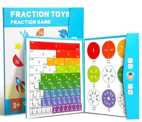 Kiuiom Arithmetisches Lernspielzeug,Bruchrechnen Material Magnetisch,Magnetisches Bruch-Lernpuzzle,9 Farben Fraction Game Mathe Spielzeug,Für Grundschule Material,Mathematik Ressourcen Kiuiom Arithmetisches Lernspielzeug,Bruchrechnen Material Magnetisch,Magnetisches Bruch-Lernpuzzle,9 Farben Fraction Game Mathe Spielzeug,Für Grundschule Material,Mathematik Ressourcen von Kiuiom