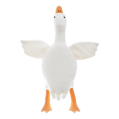 Kiuiom Plüsch Gans Kissen Puppe, Kuscheltier Weiß, Riesige Plüschtiere, Stofftier Gänse, Weiches Schlafkissen, Für Kinder Und Mädchen, 25CM Kiuiom Plüsch Gans Kissen Puppe, Kuscheltier Weiß, Riesige Plüschtiere, Stofftier Gänse, Weiches Schlafkissen, Für Kinder Und Mädchen, 25CM von Kiuiom
