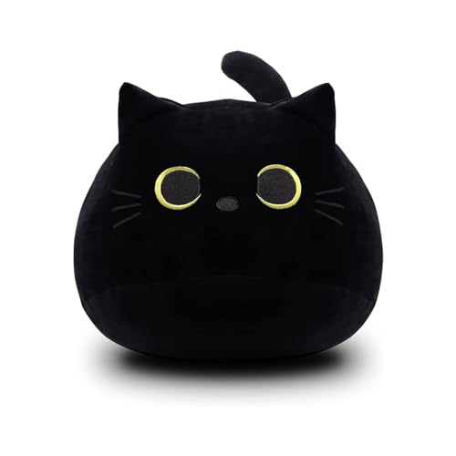 Kiuiom Schwarze Katze Christmas Toy,Schwarze Katze Umarmung Spielzeug,Schwarze Katze Plüschtier,Plüschtier Katze Geschenk Puppe,Stofftier Kopfkissen Plüsch Katze,Plüsch Katzenform Kissen,Schwarz,25CM Kiuiom Schwarze Katze Christmas Toy,Schwarze Katze Umarmung Spielzeug,Schwarze Katze Plüschtier,Plüschtier Katze Geschenk Puppe,Stofftier Kopfkissen Plüsch Katze,Plüsch Katzenform Kissen,Schwarz,25CM von Kiuiom