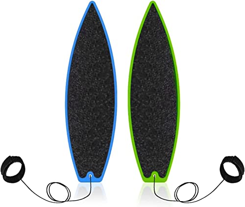 Mini Surfboard, Finger Surfbrett, Fingerspitzen Surfbrett, 2PCS Fingerbrett-Spielzeug Mini Fingerboards Mini-Griffbrett Miniatur Spielzeug Kreatives Spielzeug für Jungen Mädchen Erwachsene von Kiuiom