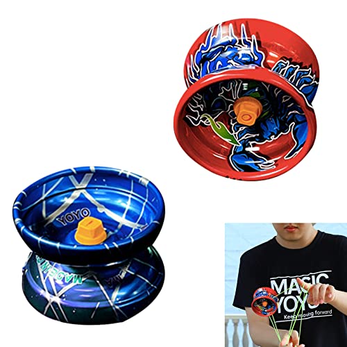 Professionelles Yoyo,Metall Jo Jo,Responsiv Jo Jo,Yoyo Aus Aluminiumlegierung Für Kinder,Anfänger Jo Jo Für Kinder,Unterhaltsam Yoyo,Geeignet Für Anfänger, Kinder Und Erwachsene,2PC,Kiuiom Professionelles Yoyo,Metall Jo Jo,Responsiv Jo Jo,Yoyo Aus Aluminiumlegierung Für Kinder,Anfänger Jo Jo Für Kinder,Unterhaltsam Yoyo,Geeignet Für Anfänger, Kinder Und Erwachsene,2PC,Kiuiom von Kiuiom