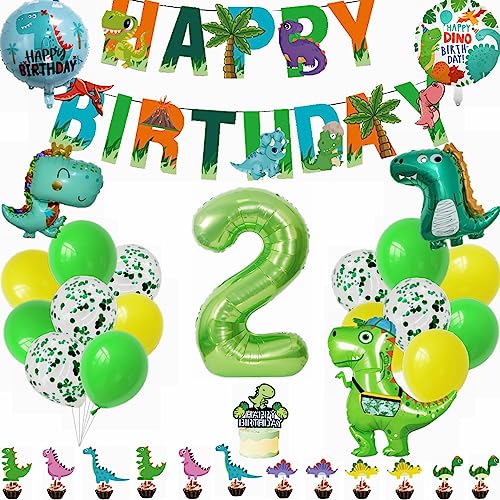 Kiwochy Dinosaurier Geburtstag Dekorationen 2 Jahre Dino Deko 2 Jahre Kindergeburtstag Dino Folienballon Geburtstagsdeko 2 Jahre Junge 2. Geburtstag Dino Luftballon für Dino Party Dekoration 2 Kiwochy Dinosaurier Geburtstag Dekorationen 2 Jahre Dino Deko 2 Jahre Kindergeburtstag Dino Folienballon Geburtstagsdeko 2 Jahre Junge 2. Geburtstag Dino Luftballon für Dino Party Dekoration 2 von Kiwochy