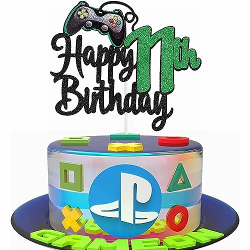 Kiwochy Geburtstag Videospiel Torten Deko Gaming Dekoration Happy 11th Birthday Tortendeko Videospiel Cupcake Topper Geburtstag Junge Videospiel Torten Deko für Spiel Thema Party Dekoration Kiwochy Geburtstag Videospiel Torten Deko Gaming Dekoration Happy 11th Birthday Tortendeko Videospiel Cupcake Topper Geburtstag Junge Videospiel Torten Deko für Spiel Thema Party Dekoration von Kiwochy