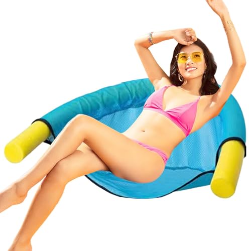 Kixolazr Aufblasbare WasserhäNgematte Mit Netz, Poolnudel, Schwimmnetzstuhl, Poolnudelstuhlnetz, Sling-Schwimmnetzstuhl, bequemer Schwimmstuhlnetz, Schwimmunterstützung, Wassersitz Kixolazr Aufblasbare WasserhäNgematte Mit Netz, Poolnudel, Schwimmnetzstuhl, Poolnudelstuhlnetz, Sling-Schwimmnetzstuhl, bequemer Schwimmstuhlnetz, Schwimmunterstützung, Wassersitz von Kixolazr