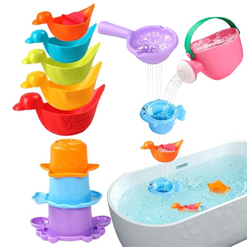 Kixolazr Badespielzeug,Pädagogisches Wasserspielzeug Für Babys - Schwimmende Fidget Spiele Sensorisches Zubehör Für Kinder Im Außenbereich Schwimmbad Dusche Und Badezimmer von Kixolazr