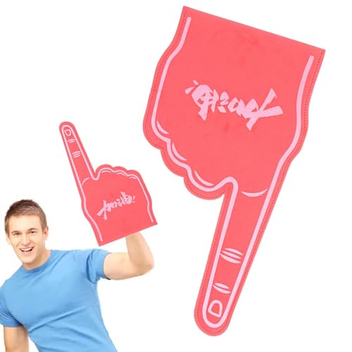 Kixolazr Gladiatoren Schaumfinger, Cheerleading -Schaumfinger | Riesenschaumzeiger Hände - Soft Feel Sports Accessoires für Fußballspiele und Hockeyspiele Kixolazr Gladiatoren Schaumfinger, Cheerleading -Schaumfinger | Riesenschaumzeiger Hände - Soft Feel Sports Accessoires für Fußballspiele und Hockeyspiele von Kixolazr
