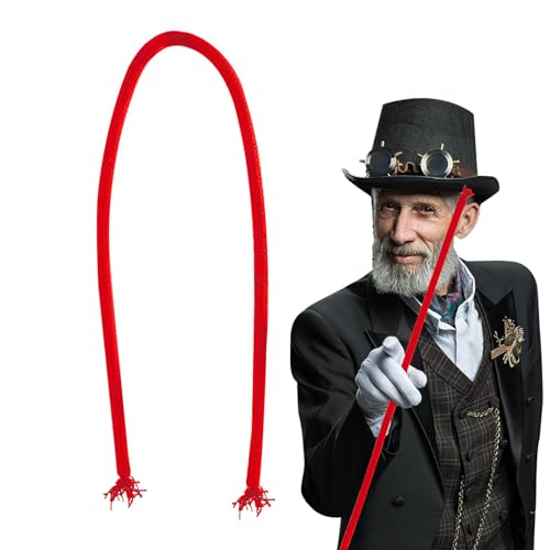Kixolazr Seiltrick, Zauberseil,Magische Illusionsstütze | Kreative Zaubertricks, lustiges Seil, einfach durchzuführende Zaubershows, Zauberstütze für Zauberer Kixolazr Seiltrick, Zauberseil,Magische Illusionsstütze | Kreative Zaubertricks, lustiges Seil, einfach durchzuführende Zaubershows, Zauberstütze für Zauberer von Kixolazr