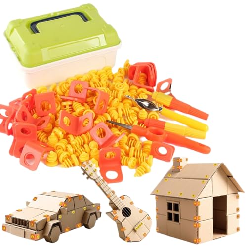 Kixolazr Werkzeuge Für Kinder | Karton Cutter Und Konstruktion Werkzeugsets Für Kinder | Lernspielzeug Bastelset für Vorschule Kindergarten Zuhause Homeschool Reisen Kixolazr Werkzeuge Für Kinder | Karton Cutter Und Konstruktion Werkzeugsets Für Kinder | Lernspielzeug Bastelset für Vorschule Kindergarten Zuhause Homeschool Reisen von Kixolazr
