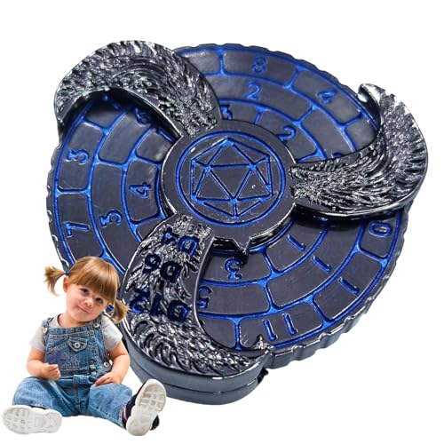 Roulette-Würfelspinner, rotierende Dungeon-Würfel, mechanischer Drachenwürfel für Kreativität, rotierende Drachenwürfelscheibe, Polyeder, einzigartiger Würfelspinner Roulette-Würfelspinner, rotierende Dungeon-Würfel, mechanischer Drachenwürfel für Kreativität, rotierende Drachenwürfelscheibe, Polyeder, einzigartiger Würfelspinner von Kixolazr